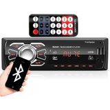 Som Automotivo Mp3 Player Blueth Usb Sd 4x25w Controle Remoto