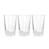 Jogo Copos Vidro Cristal 3 Peças 325 Ml