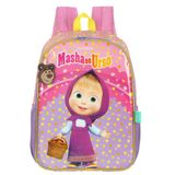 Mochila Masha E O Urso Escolar Costas Meninas Is40941mu-vl