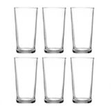 Jogo Copos Vidro Cristal Viena 6 Peças 245ml