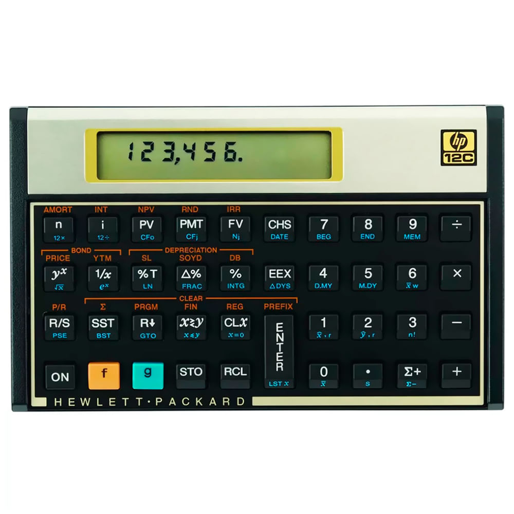 Calculadora Financeira Hp 12c Gold Português / Espanhol