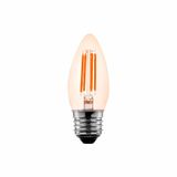 Lâmpada Led Nordecor Filamento Vela C35 4w E27 Bivolt 2400k Branco Quente 1046