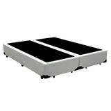 Base Box Queen Bipartido Corino Branco