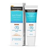 Protetor Solar Neutrogena Sun Fresh Hydro Boost Fps 70 Cor 3.0 40ml