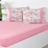 Jogo De Cama Queen Malha 100% Algodão Bella Cama