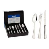 Faqueiro Tramontina Classic Inox Facas Mesa Forjadas 42 Peças Brilho Tramontina