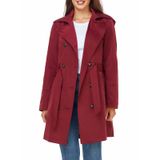 Casaco Saphirose Feminino Resistente À Água Com Capuz Burgundy Xl
