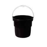 Balde Plástico 12L BP12 Astra Preto