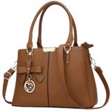 Bolsas E Bolsas Kkxiu Top Handle Satchel Shoulder Brown