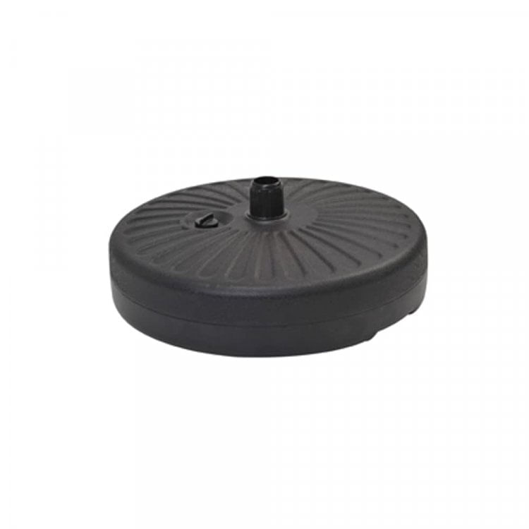 Base de Ombrelone Central Retangular Rivatti 165 Preto