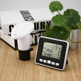 Wireless Ultrasonic Líquido Tanque De Água Sensor De Nível Led