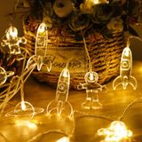 Led Rocket Light String, Home Children&#39;s Room Girl Heart