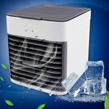 Ar Condicionado Pessoal Mini Usb Portátil Ventilador E Luz
