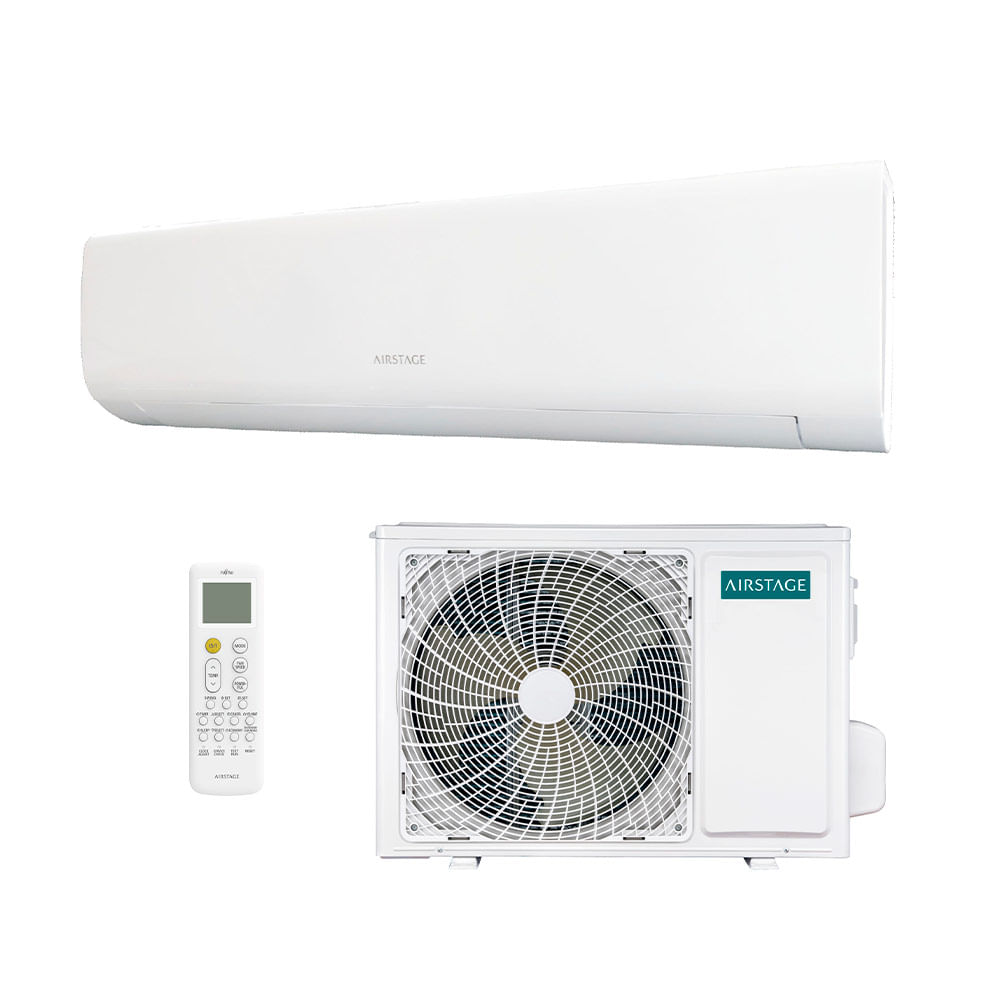 Ar Condicionado Split 24000 Btu Frio Airstage - Inverter - Fujitsu - 220v - Aska24cpba Ar Condicionado Split 24000 Btu Frio Airstage - Inverter - Fujitsu - 220v - Aska24cpba