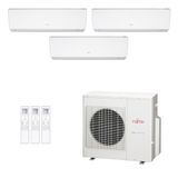 Ar-condicionado Multi Split Inverter Fujitsu 27.000 (3x Evap Hw 9.000) Quente/frio 220v