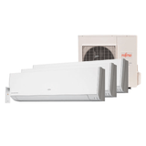 Ar Condicionado Multi Split Inverter Fujitsu 2x9.000 e 1x12.000 BTU/h Quente e Frio Monofásico AOBG18LAT3 – 220 Volts