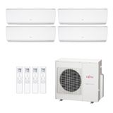 Ar-condicionado Multi Split Inverter Fujitsu 27.000 (3x Evap Hw 9.000 + 1x Evap Hw 12.000) Quente/frio 220v