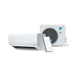 Ar Condicionado Split Daikin Hi Wall Ecoswing Gold R-32 Inverter 9.000 BTUs Frio Branco Gelo Monofásico Ftkp09s5vl/Rkp09s5vl - 220V