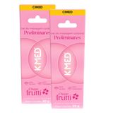 Kit 2 Gel De Massagem Corporal K-med Preliminares Chupe Frutti 50g
