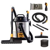 Aspirador Wap Gtw Inox 20l 1600w Sólidos/líquidos - 110v
