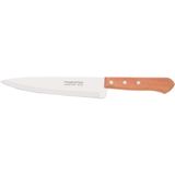 Faca Peixeira Tramontina 7" Aço Carbono Cabo Madeira 12 Peças