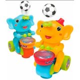 Elefante Equilibrista Luzes E Som Brinquedo Interativo E