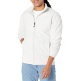 Jaqueta De Lã Amazon Essentials Com Zíper Completo Para Homens Cinza Claro Xl