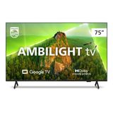 Smart TV 75 Philips 4K Ambilight Google 75PUG7908/78