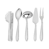 Jogo De Utensílios 5 Peças Tramontina Utility 66906720 Inox Inox 66906720