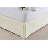 Saia Cama Box Queen Matelasse Ultrassonico Forro E Babado