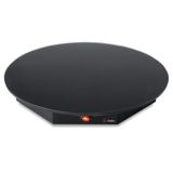 Mesa Térmica Redonda Aiello Linha Circular 40cm Vidro Preto 110v Aiello-1017