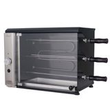 Churrasqueira Elétrica De Bancada Vertical Titan Stand 3 Espetos Giratórios 127v