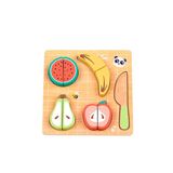 Brinquedo Didático Cortando Alimento Frutas 10 Peças