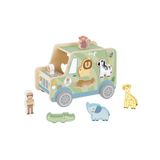 Brinquedo Didático Jipe Safari Tk960 Com 9 Peças