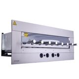 Churrasqueira A Gás De Embutir Titan 8 Espetos Rotativos 220v