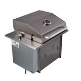 Churrasqueira Elétrica De Embutir Titan Grill Diamond Premium Com Tampa 127v
