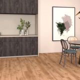 Piso Laminado Clicado Prime Cacau 21,7 X 135,7cm Caixa Com 8 Réguas 2,36m - Eucafloor