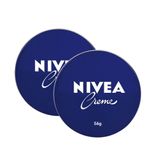 Kit 2 Creme Hidratante Nivea Lata Com 56g