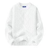 Suéter Aelfric Eden Oversized 90s Vintage Para Mulheres Branco
