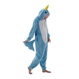 Pijama De Macacão Cosusket Snug Fit, Unissex, Flanela Para Adultos