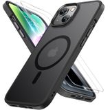 Capa De Telefone Miracase Magnetic Series Para Iphone 14 Plus Preta