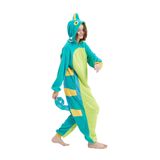 Macacão De Animais Darkcom Chameleon Cosplay Pijama Unissex Gg