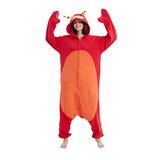 Pijama Darkcom, Macacão De Natal, Violinista, Caranguejo, Lã Polar Para Adultos