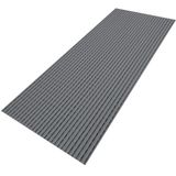 Passadeira Metro Cozinha Emborrachado 1.5mx45cm Cinza