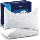 Almofadas De Cama Refrigerantes Supa Modern Shredded Memory Foam, Pacote Com 2