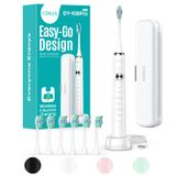 Escova De Dentes Elétrica Coslus Wireless Recarregável 5 Modos