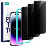 Protetor De Tela De Privacidade Esr Para Iphone 14 Pro (pacote Com 3)