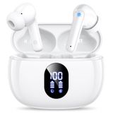 Fones De Ouvido Sem Fio Zzu T18 Bluetooth Com Big Bass 48h White