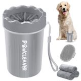 Limpador De Patas Comotech Paw Buddy Muddy Para Cães/gatos Com Toalhas