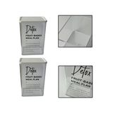 Kit 2 Potes Herméticos Organizadores Alimentos Sabão 810ml